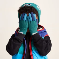 Adal Kids Shaun the Sheep Knit Gloves - Jungle Green