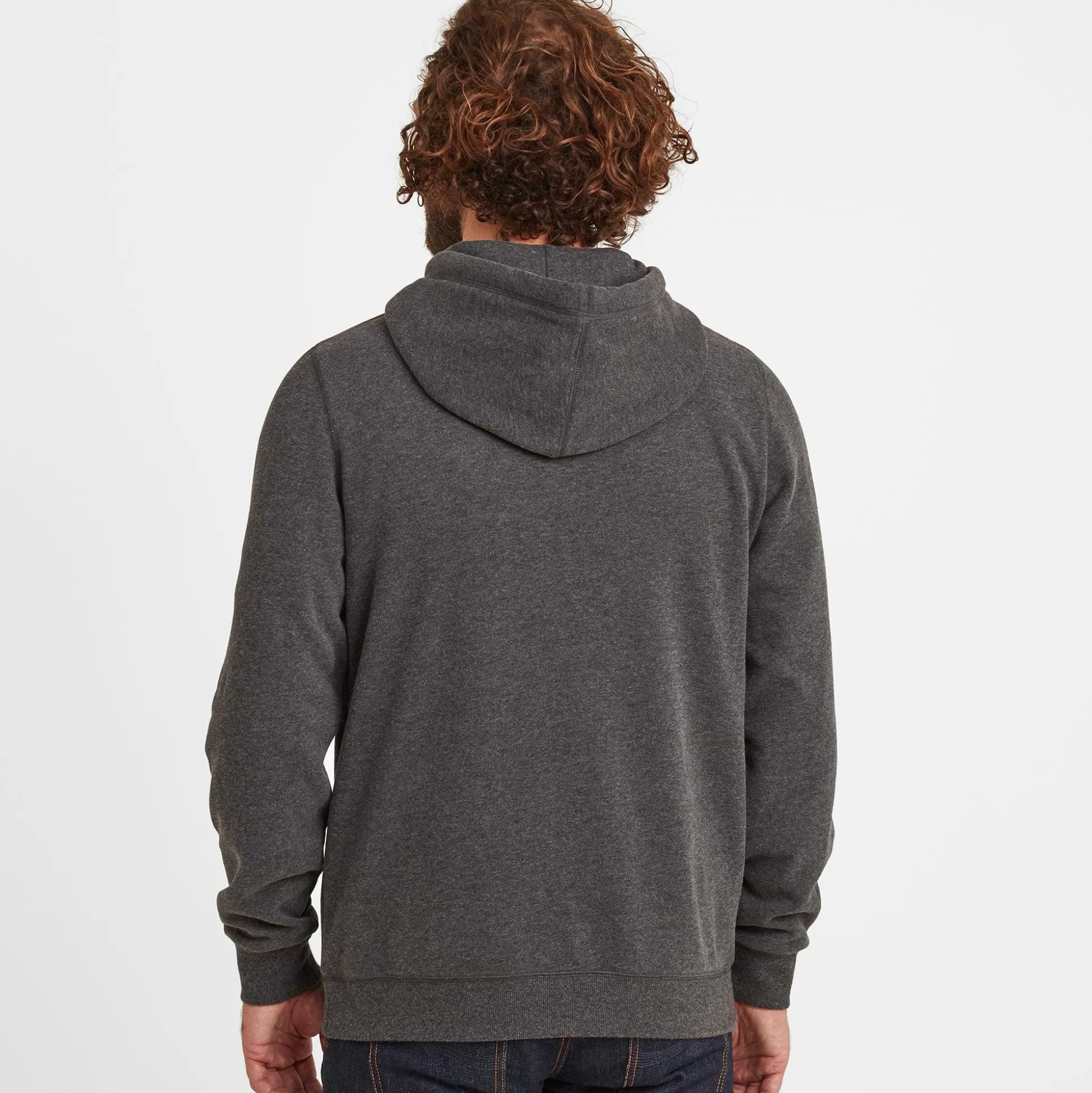 Akerman Mens Supersoft Hoody - Dark Grey Marl