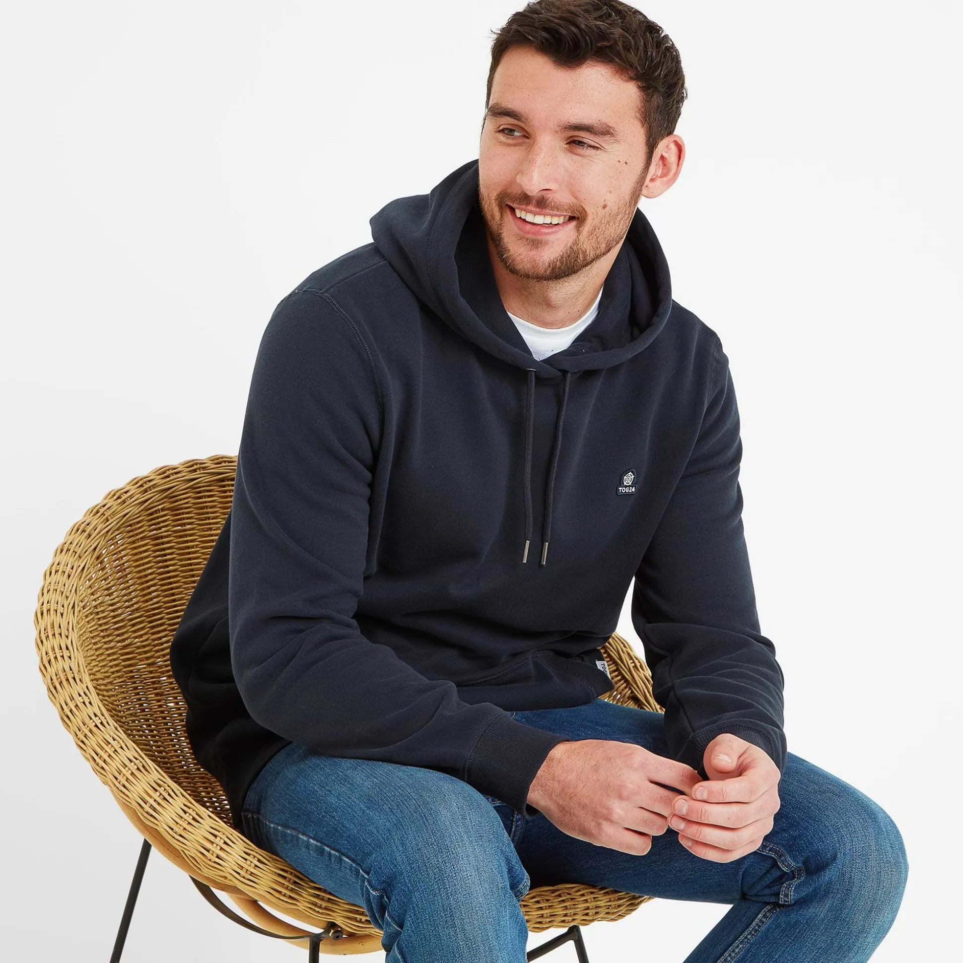 Akerman Mens Supersoft Hoody - Dark Indigo
