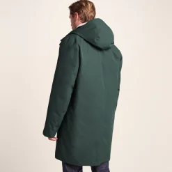 Aksel Mens Waterproof Insulated Parka - Racing Green