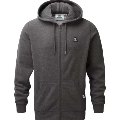 Alden Mens Supersoft Hoody - Dark Grey Marl