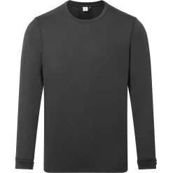 Aller Mens Long Sleeve Performance T-Shirt - Black