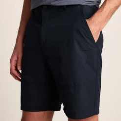 Amble Mens Lightweight Ripstop Performance Shorts - Black
