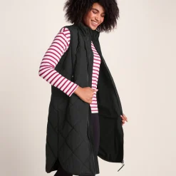 Anda Womens Shower Resistant Insulated Gilet - Black