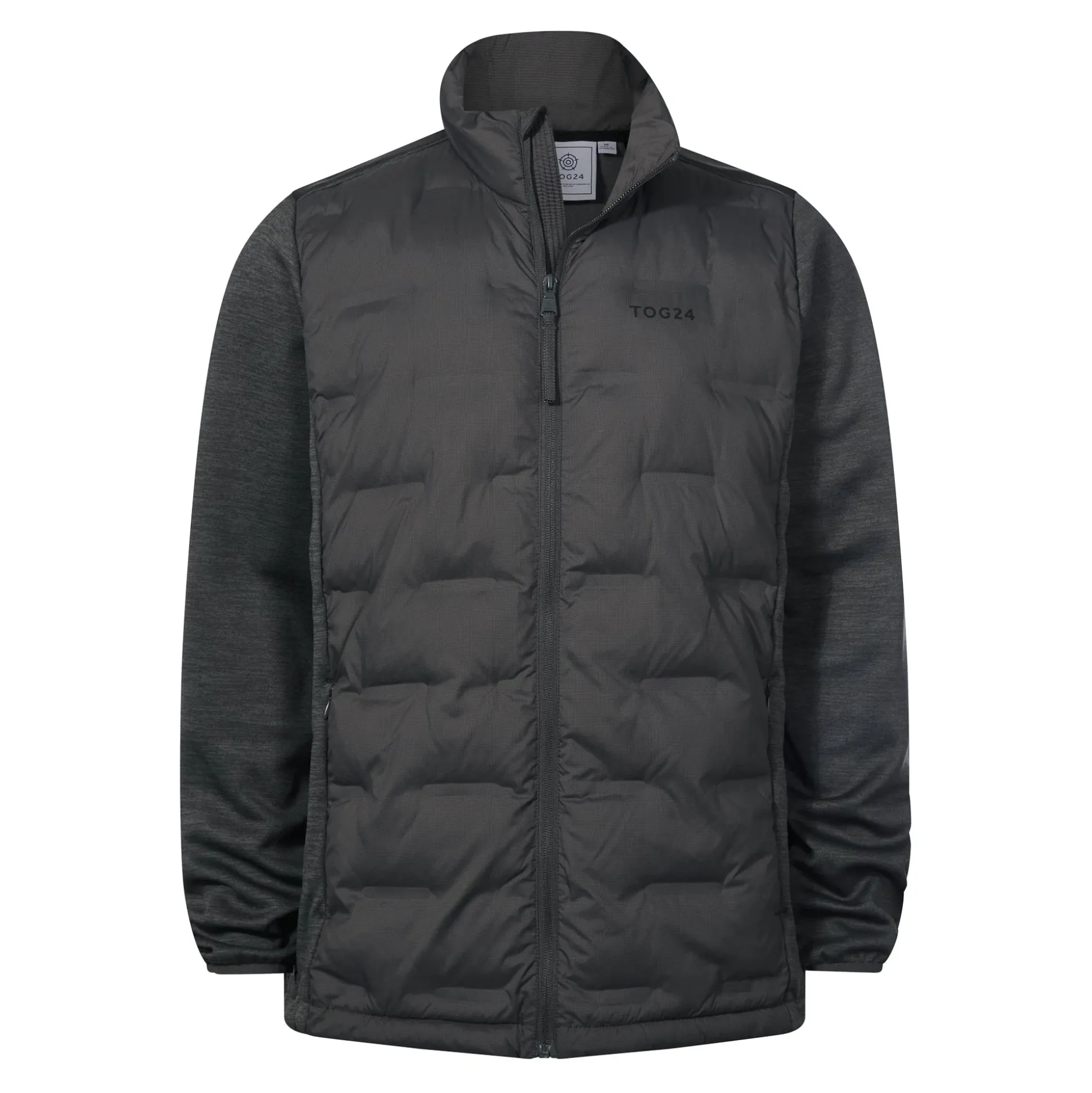 Anick Mens Lightweight Insulated Hybrid Jacket - Deep Slate