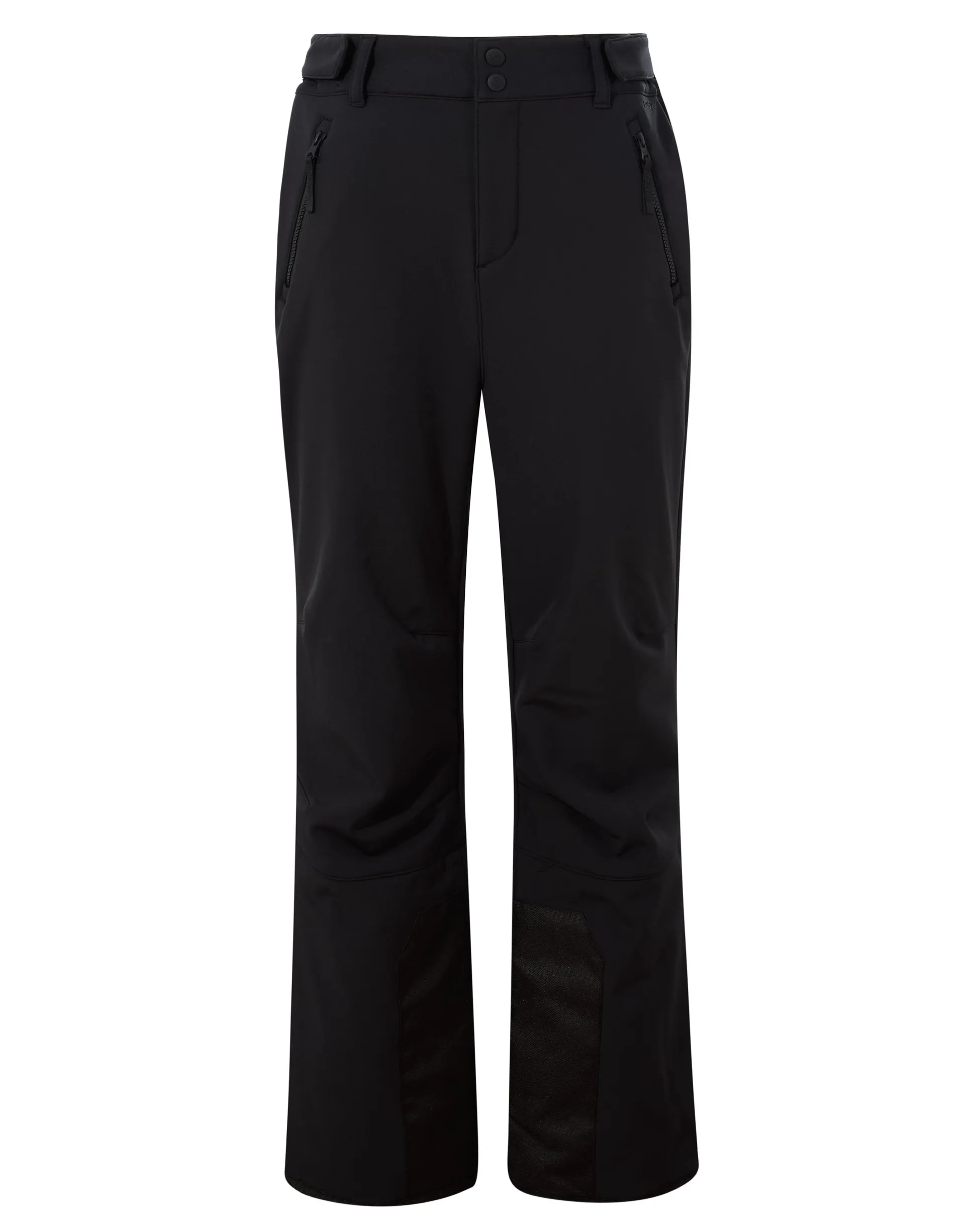 Annecy Womens Softshell Salopettes - Black