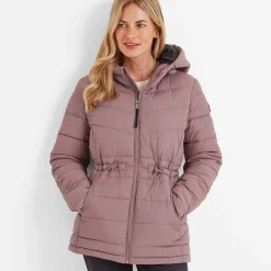 Anthorn Womens Padded Parka - Mauve