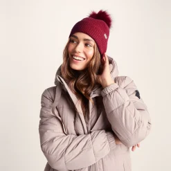 Anya Knit Hat - Washed Burgundy