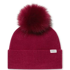 Anya Knit Hat - Washed Burgundy