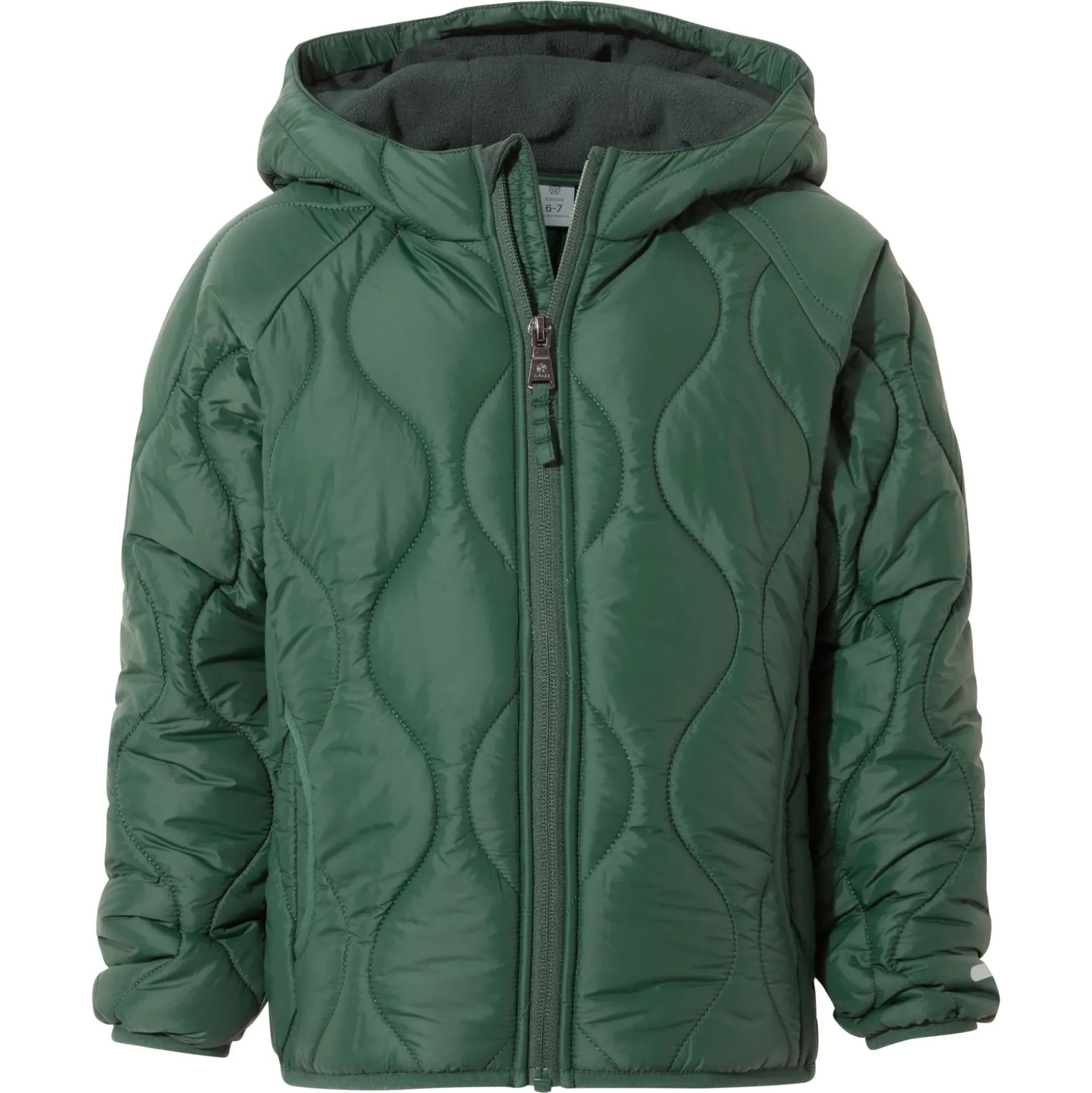 Arbor Kids Shower Resistant Padded Jacket - Dark Fern