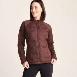 Arna Womens Lightweight Insulated Hybrid Jacket - Raspberry