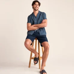 Aslan Mens Swimshorts - Dark Indigo