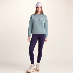 Aurora Womens Supersoft Sweat - Mist Grey