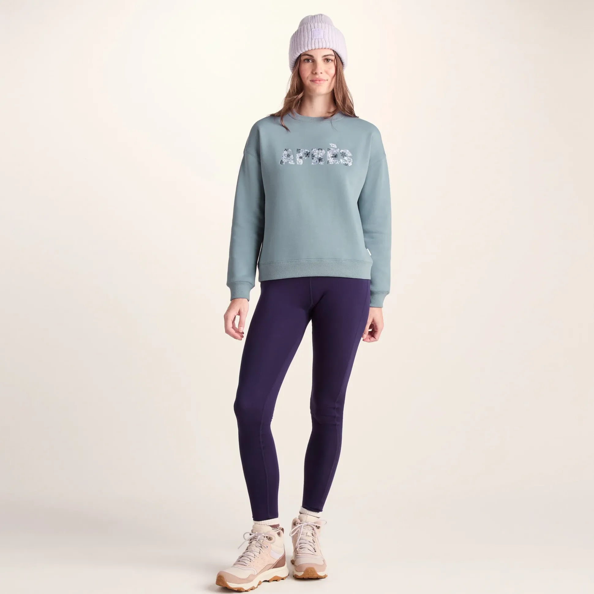 Aurora Womens Supersoft Sweat - Mist Grey