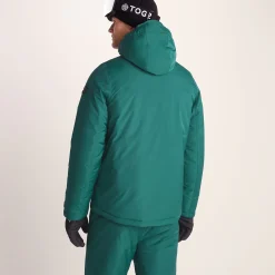 Avoriaz Mens Performance Waterproof Insulated Ski Jacket - Dark Turquoise/Black
