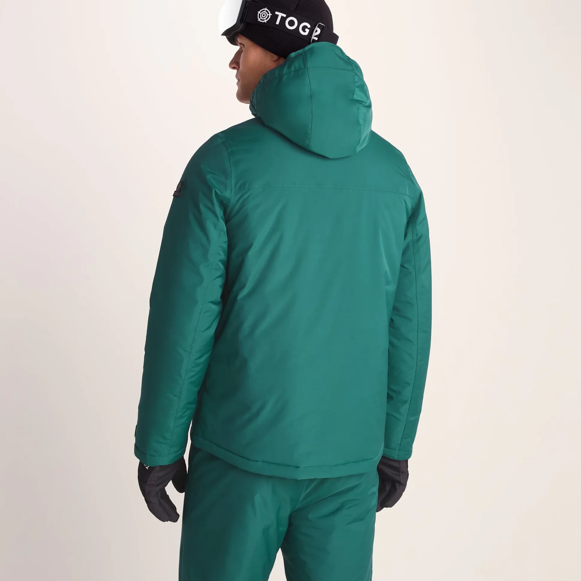 Avoriaz Mens Performance Waterproof Insulated Ski Jacket - Dark Turquoise/Black