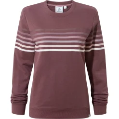 Bayman Womens Supersoft Sweat - Dark Mauve
