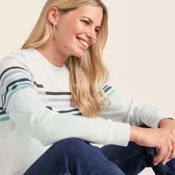 Bayman Womens Supersoft Sweat - Ice Grey Marl