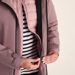 Beverley Womens 3-in-1 Waterproof Jacket - Mauve