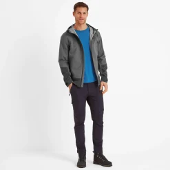 Bowston Mens Performance Waterproof Jacket - Soot Grey