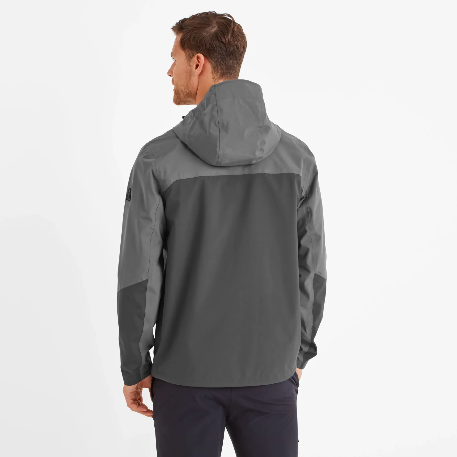 Bowston Mens Performance Waterproof Jacket - Soot Grey