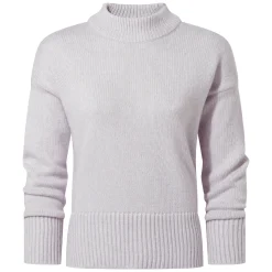 Bree Womens Supersoft Knitted Jumper - Lavender Grey