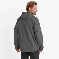 Brigsteer Mens Waterproof Jacket - Soot Grey