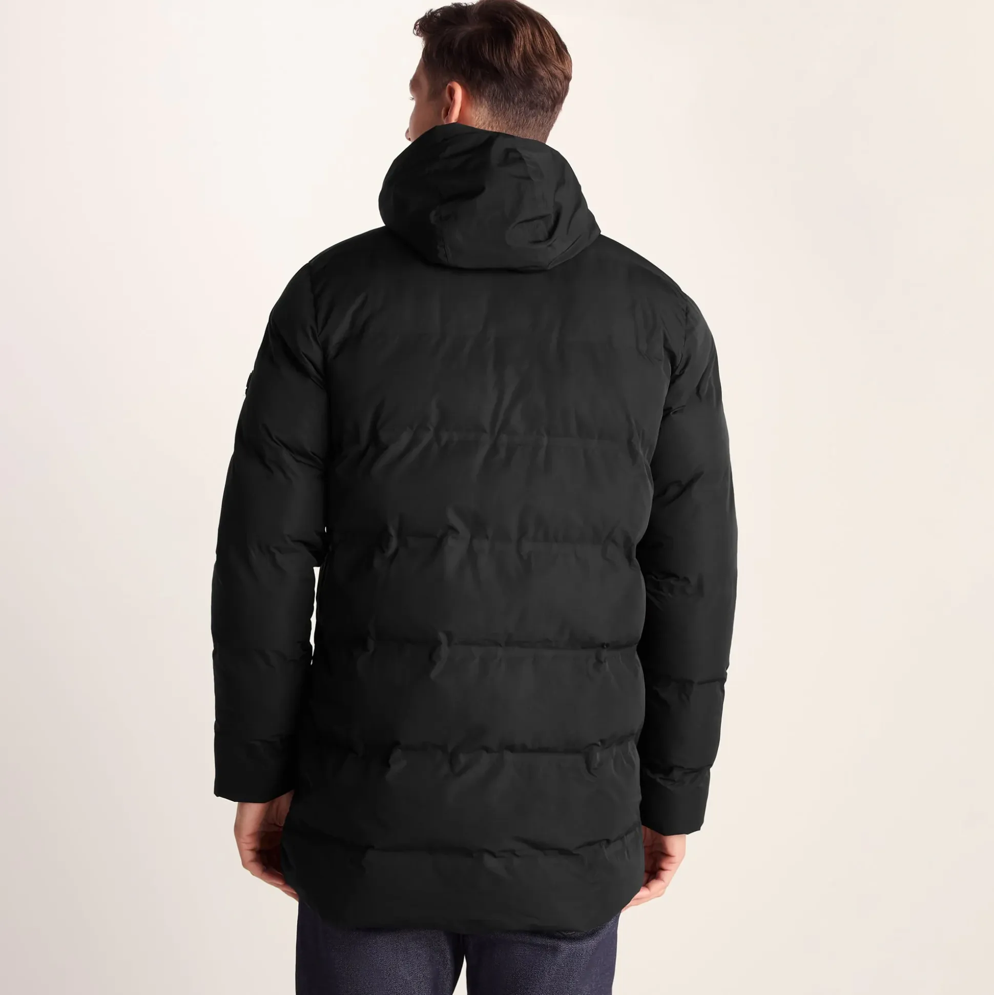 Brinkley Mens Parka - Black