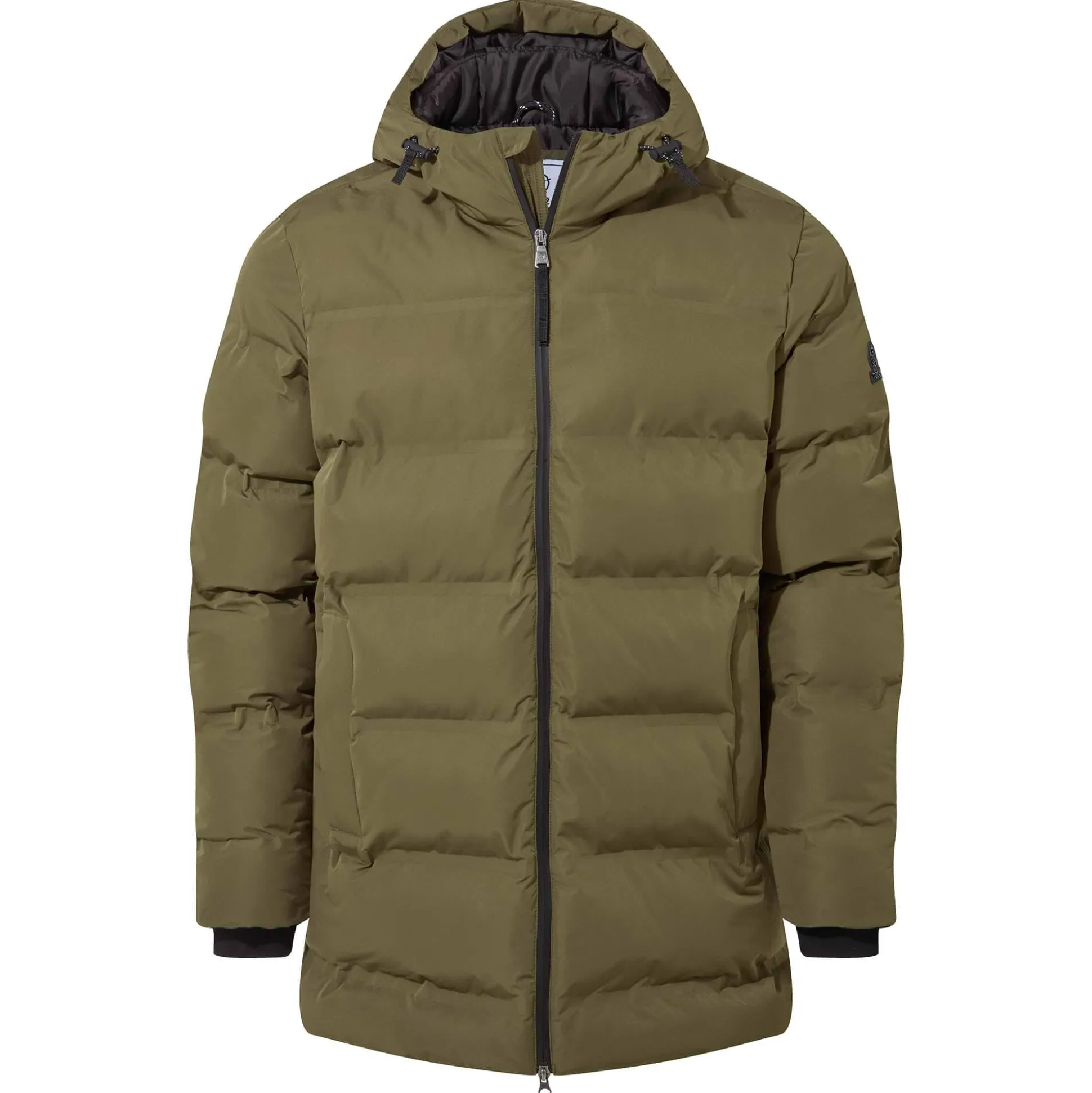 Brinkley Mens Parka - Khaki