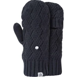 Britton Lined Mittens - Dark Indigo