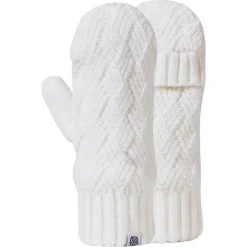 Britton Lined Mittens - Off White