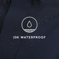 Burradon Womens Waterproof Jacket - Dark Indigo