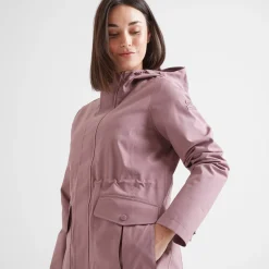 Burradon Womens Waterproof Jacket - Mauve