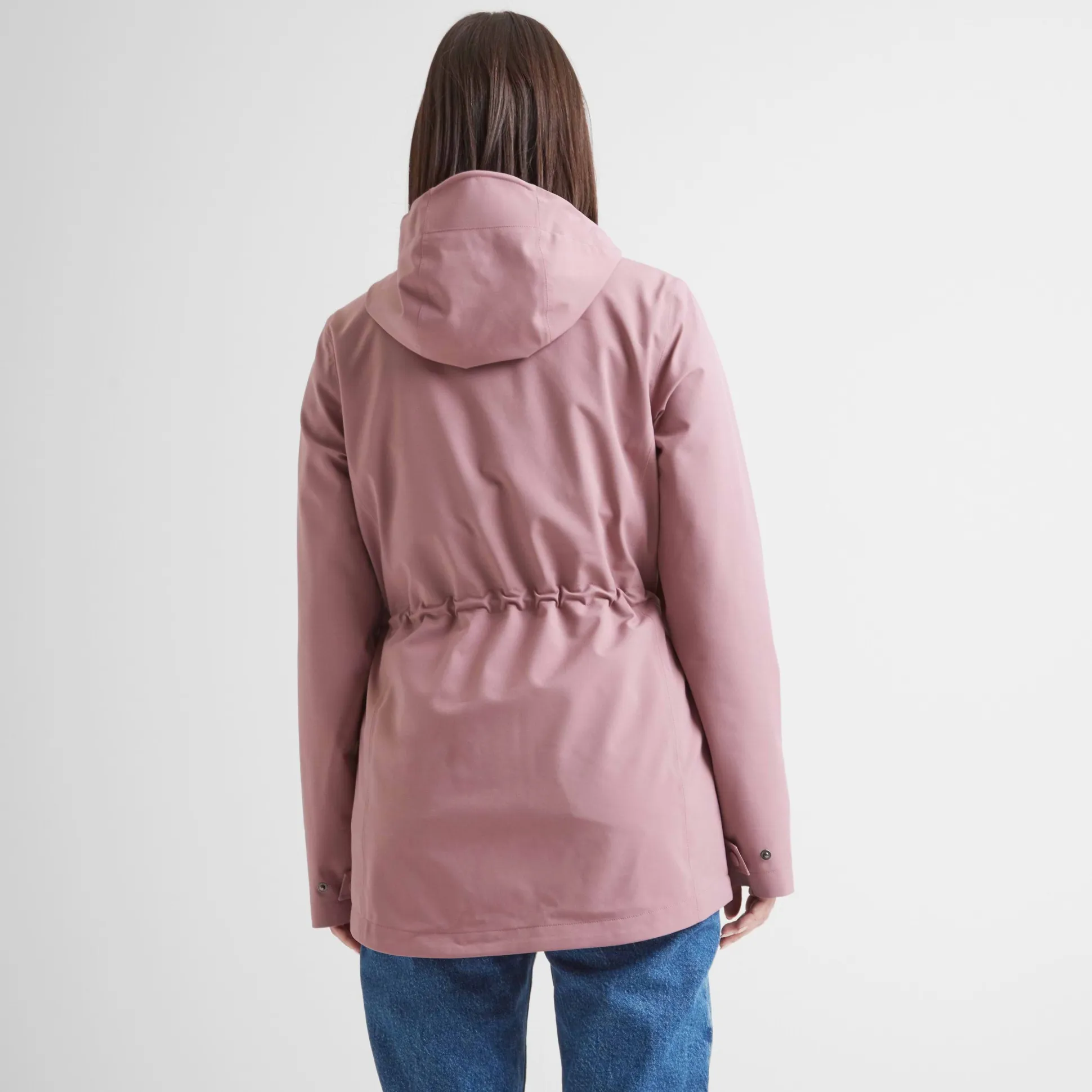 Burradon Womens Waterproof Jacket - Mauve