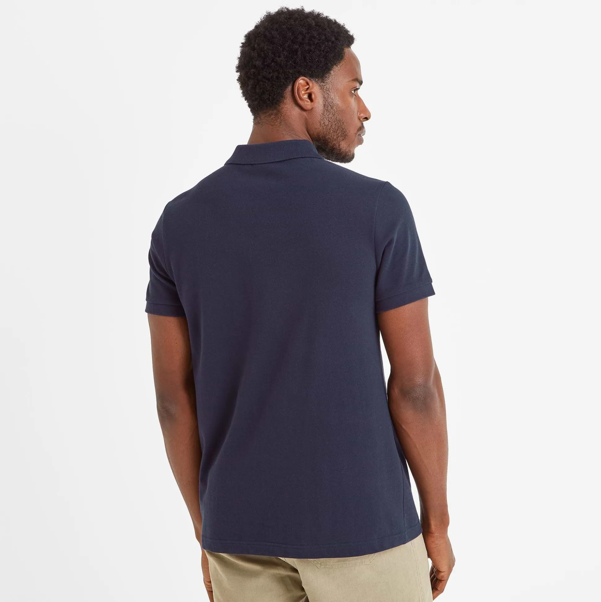 Butley Mens 100% Cotton Polo Shirt - Dark Indigo