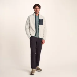Cameron Mens Sherpa Fleece - Warm Cloud