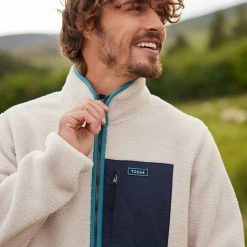 Cameron Mens Sherpa Fleece - Warm Cloud