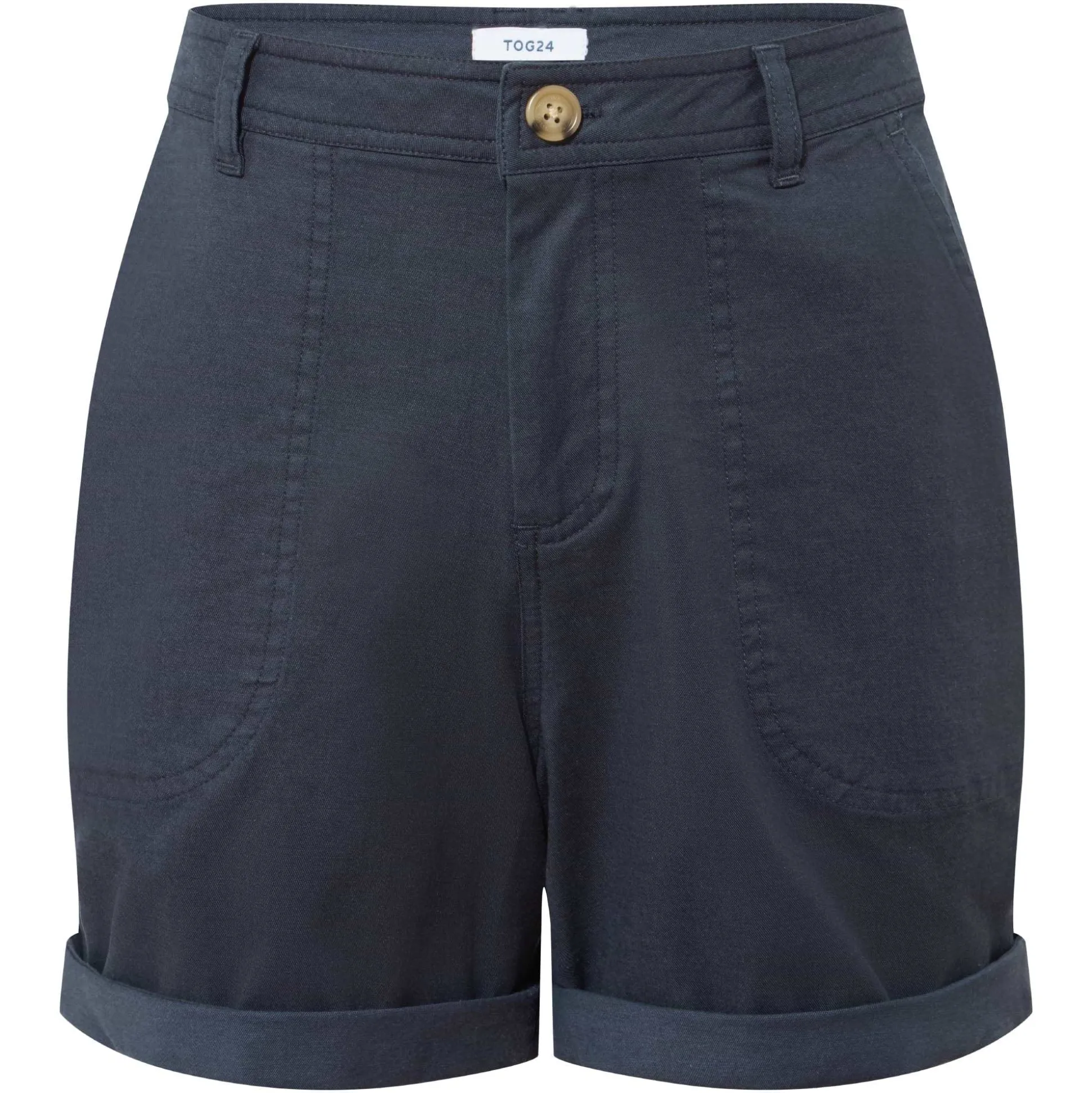 Canvey Womens Chino Shorts - Dark Indigo