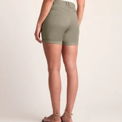 Canvey Womens Chino Shorts - Sage Green