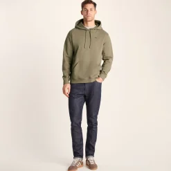 Carlton Mens Oversized Heavyweight 100% Cotton Hoody - Mushroom