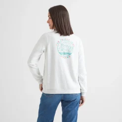 Castle Womens Supersoft Sweatshirt - Ice Grey Marl