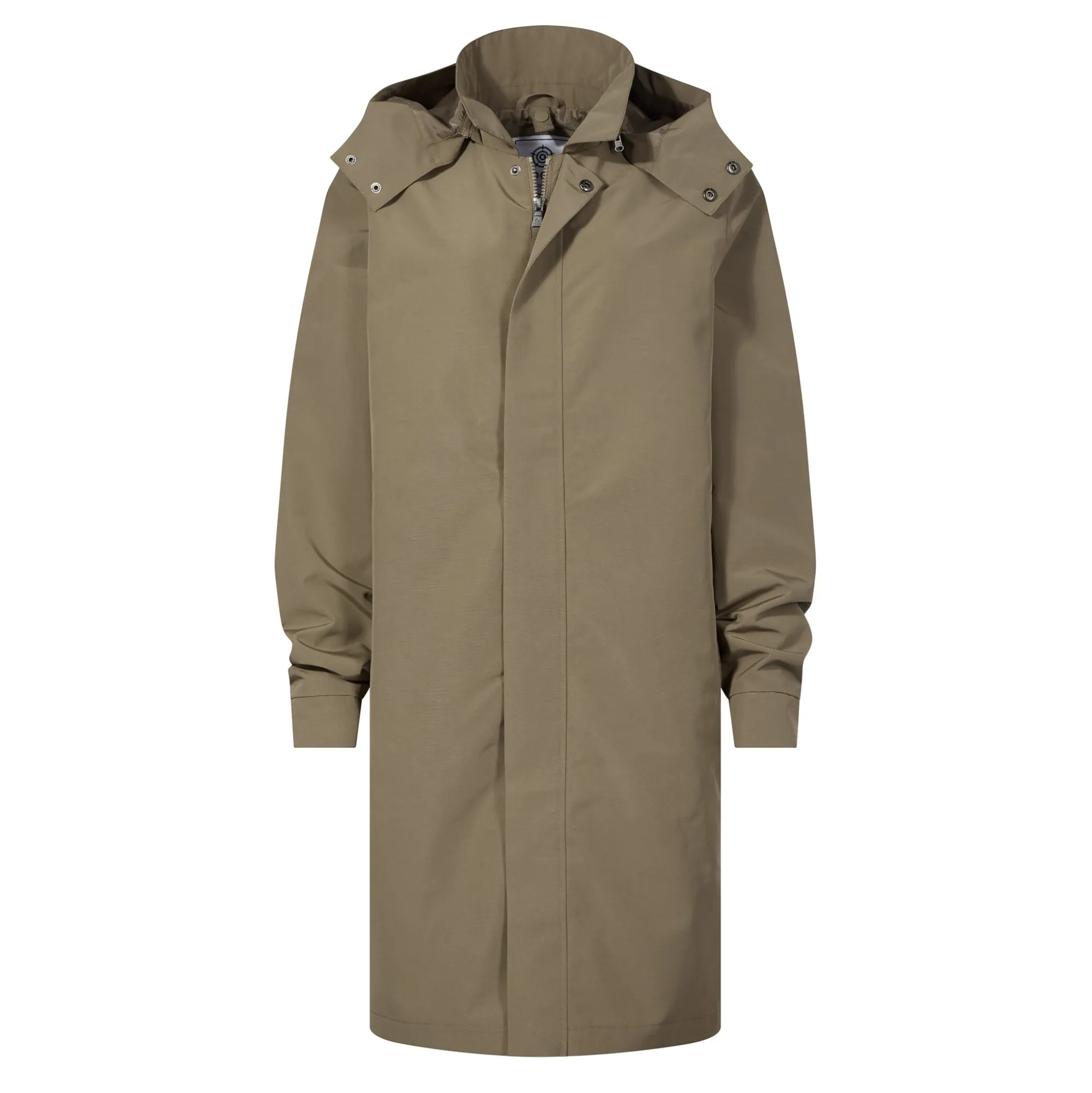 Chester Mens Waterproof Car Coat - Mushroom