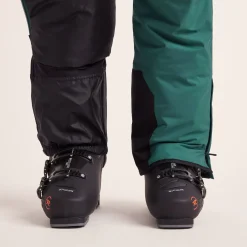 Clusaz Mens Waterproof Insulated Salopettes - Dark Turquoise