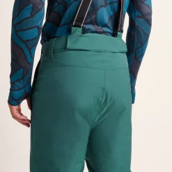Clusaz Mens Waterproof Insulated Salopettes - Dark Turquoise