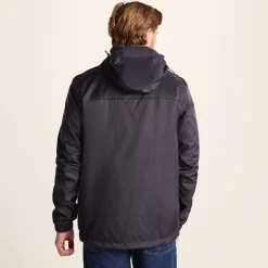 Craven Mens Waterproof Packaway Jacket - Black
