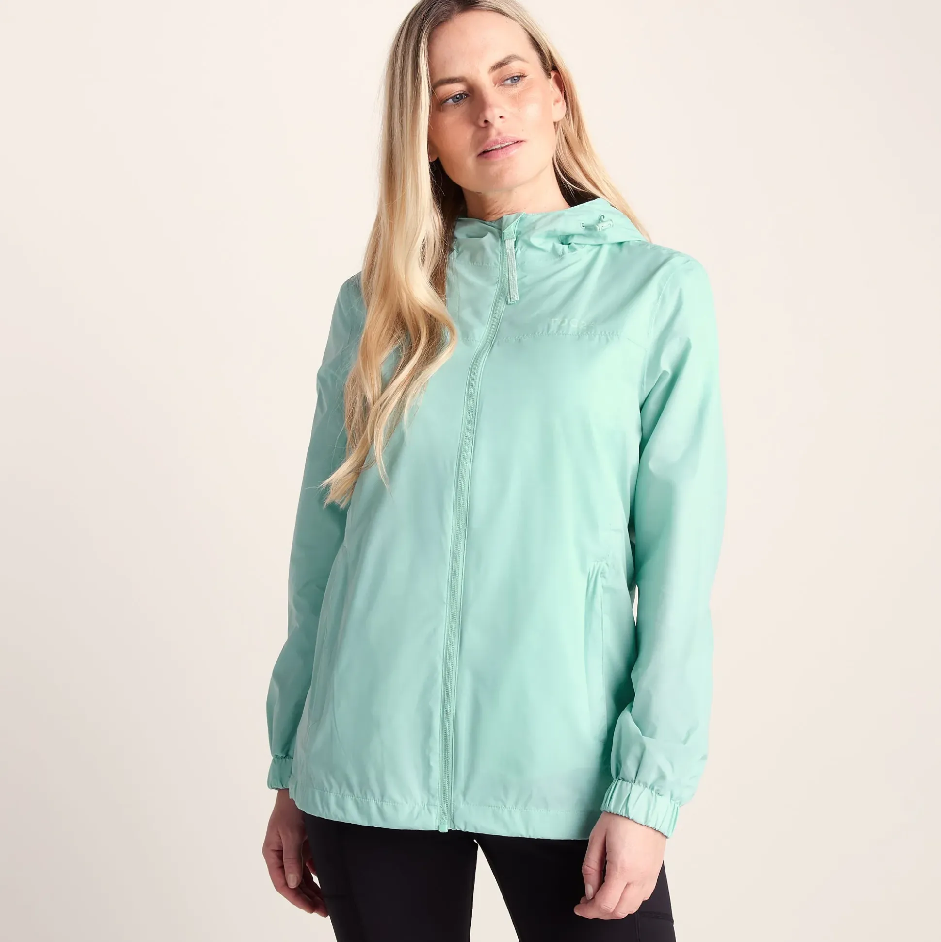 Craven Womens Waterproof Packaway Jacket - Eggshell Blue