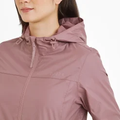 Craven Womens Waterproof Packaway Jacket - Mauve