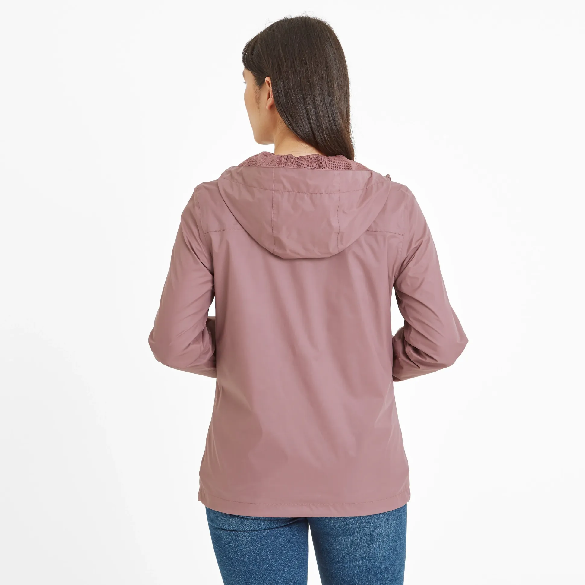 Craven Womens Waterproof Packaway Jacket - Mauve