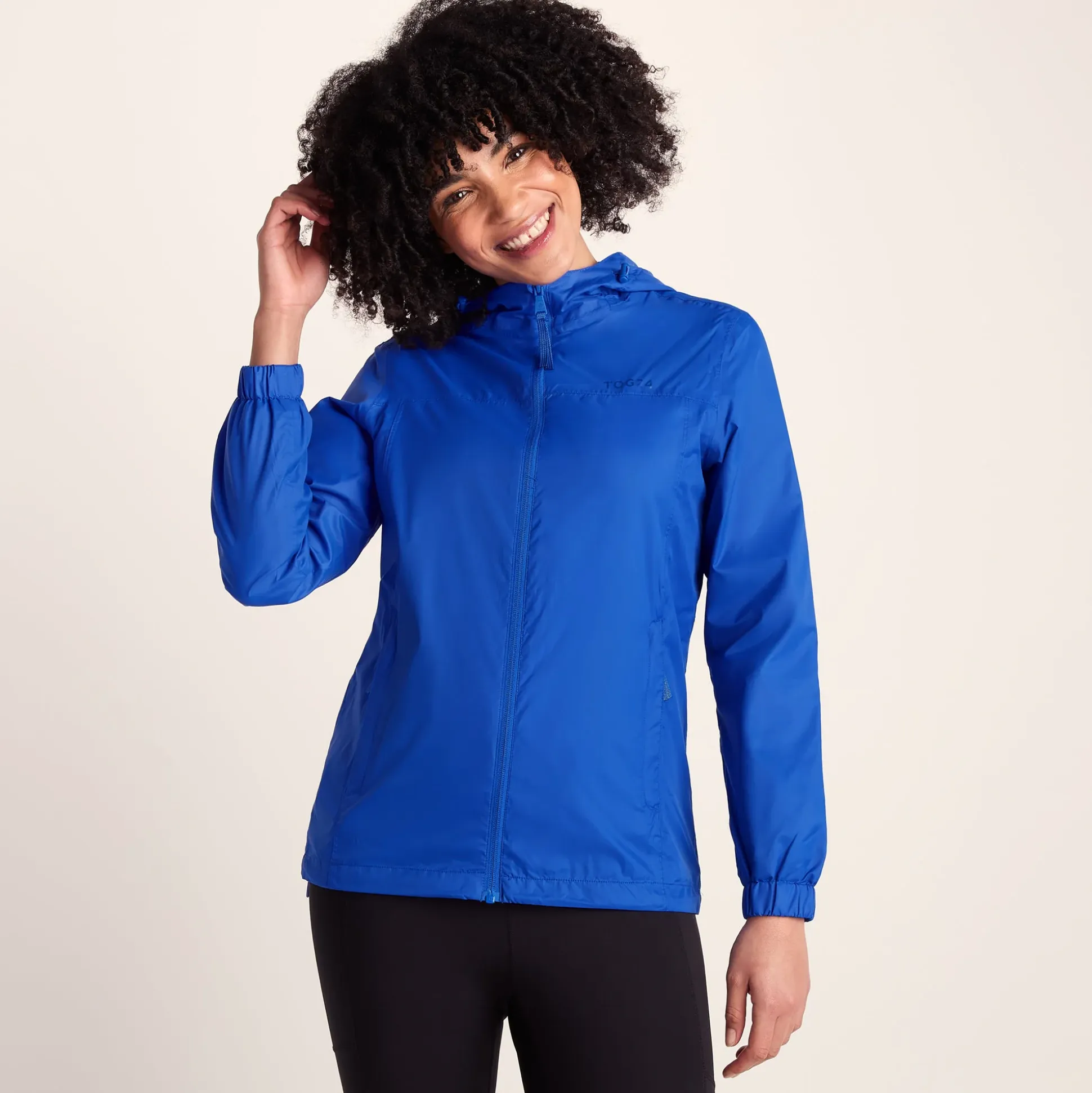 Craven Womens Waterproof Packaway Jacket - Ultra-Marine Blue