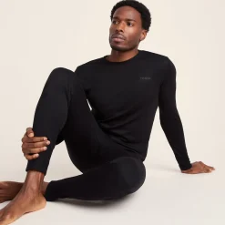 Darley Mens Thermal Base Layer Set - Black